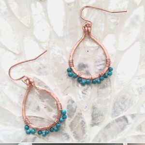 New Copper Earrings.